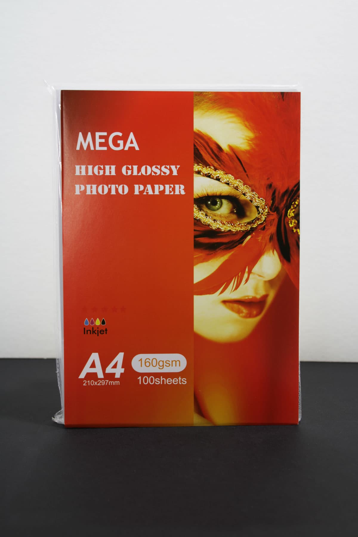 کاغذ عکس مگا فتو گلاسه مدل High Glossy 160gr سایز A4 — تصویر ۲