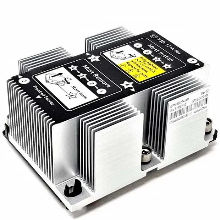 هیت سینک نرمال سرور اچ پی HPE DL380 Gen10 Normal Heatsink