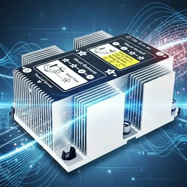 هیت سینک نرمال سرور اچ پی HPE DL380 Gen10 Normal Heatsink — تصویر ۲