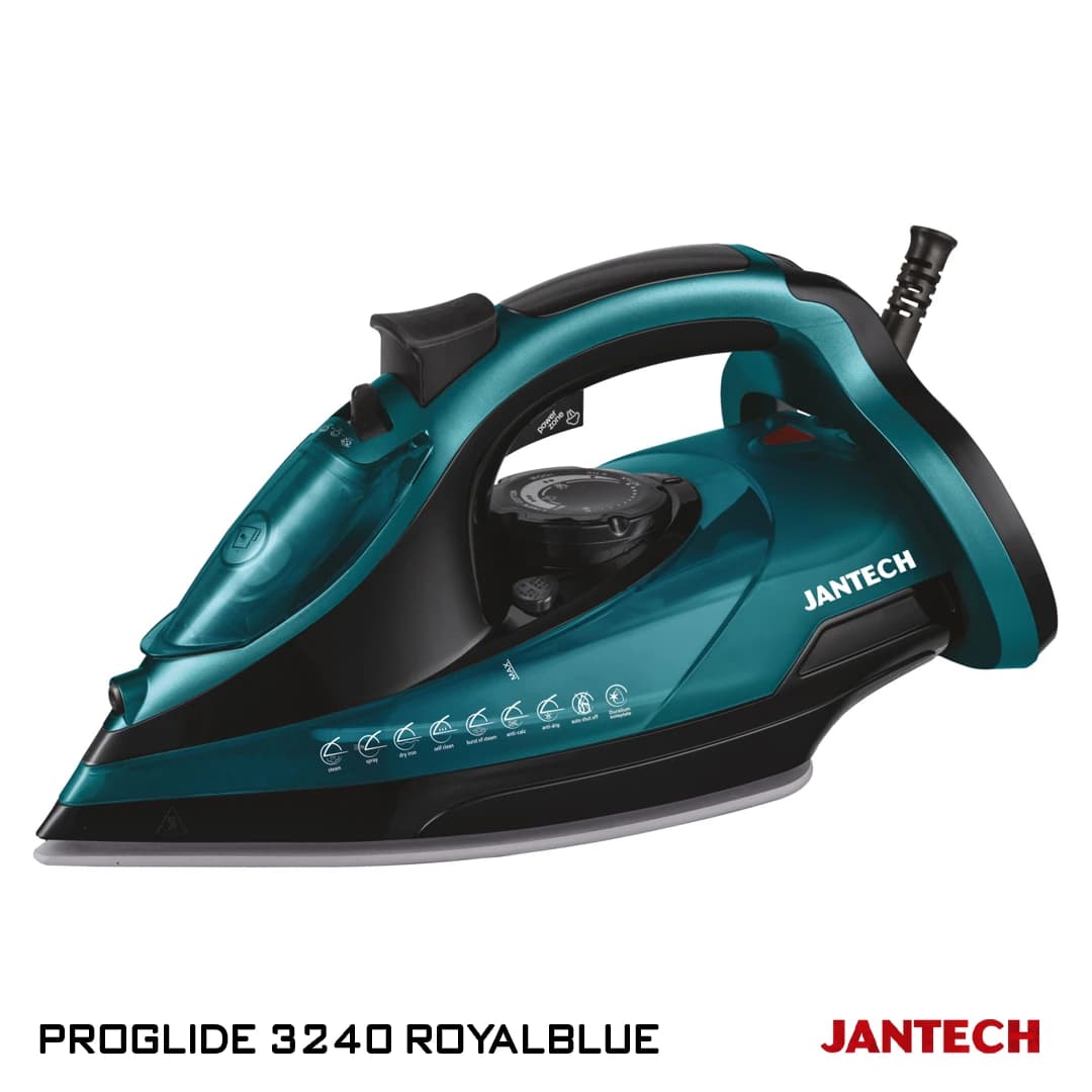 اتو بخار پروگلاید جانتک مدل ROYAL BLUE 3240 — تصویر ۷