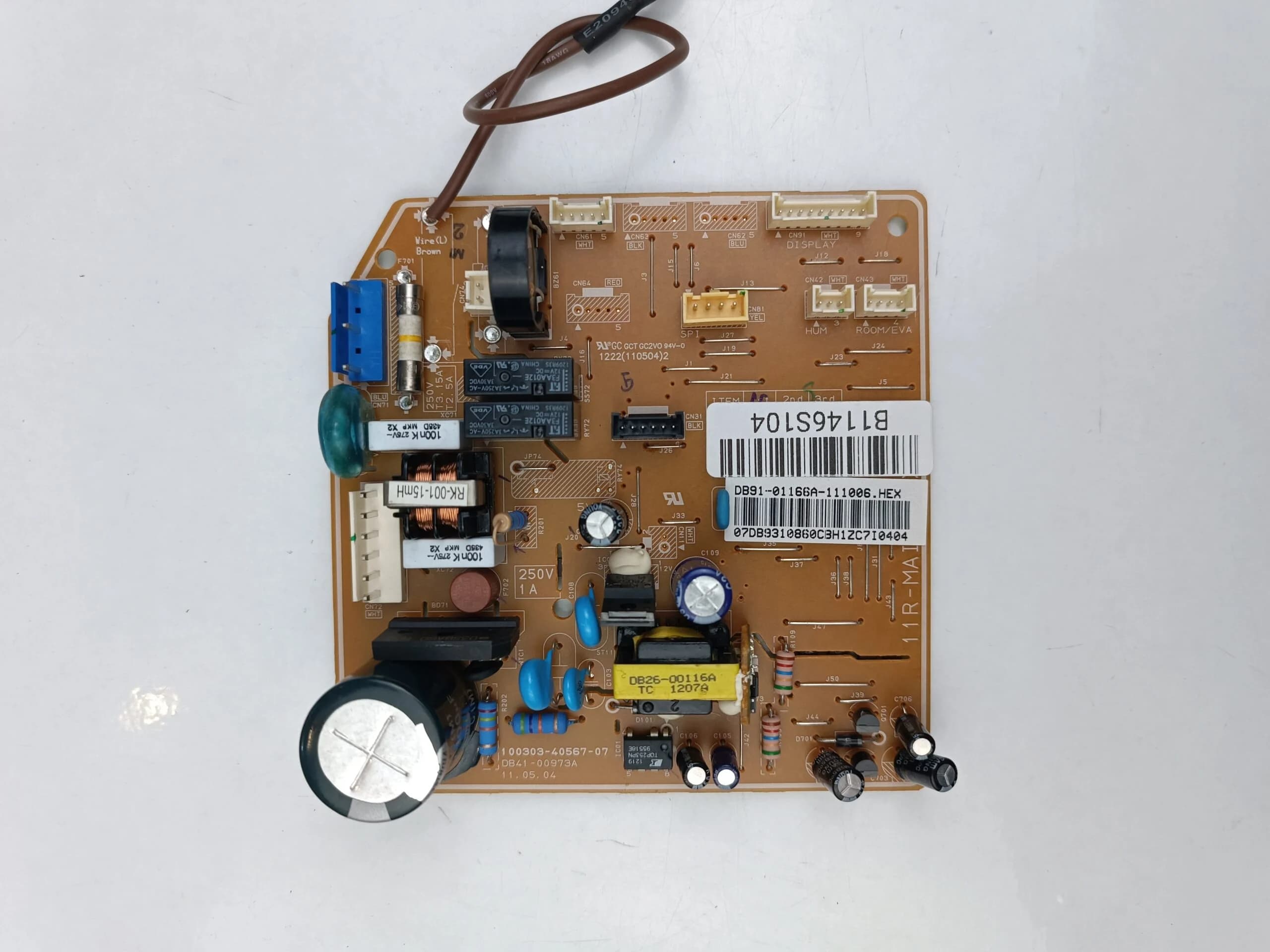 برد کولر گازی سامسونگ مدل DB41-00973A — تصویر ۲