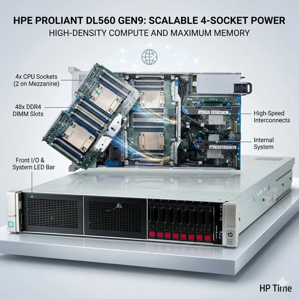 HPE ProLiant DL560 G9 Server — تصویر ۲