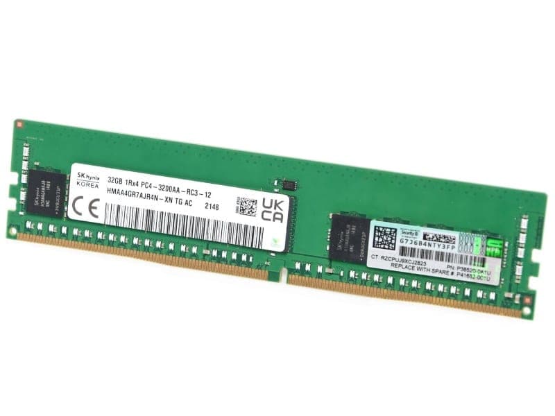 RAM HPE 32GB 1Rx4 DDR4 3200 RDIMM