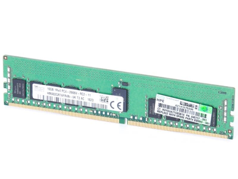 RAM HPE 16GB 1Rx4 DDR4 2666V-R