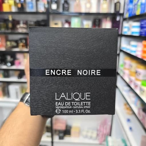 ادکلن لالیک انکر نویر اصلی (لالیک مشکی) مردانه Lalique Encre Noire حجم 100 میل — تصویر ۹