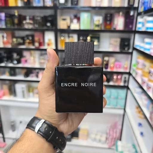 ادکلن لالیک انکر نویر اصلی (لالیک مشکی) مردانه Lalique Encre Noire حجم 100 میل — تصویر ۸
