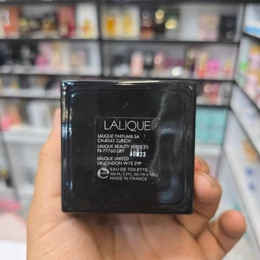 ادکلن لالیک انکر نویر اصلی (لالیک مشکی) مردانه Lalique Encre Noire حجم 100 میل — تصویر ۵
