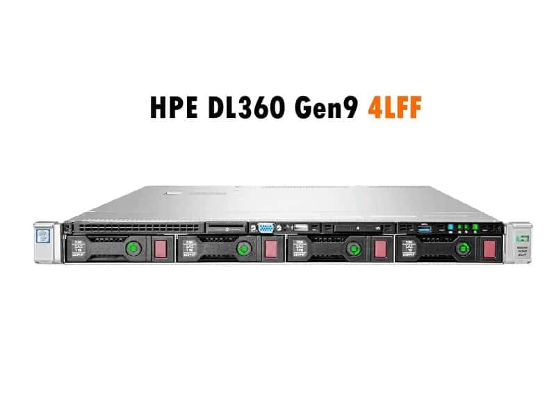 HPE DL360 G9 4LFF+4SSD — تصویر ۲
