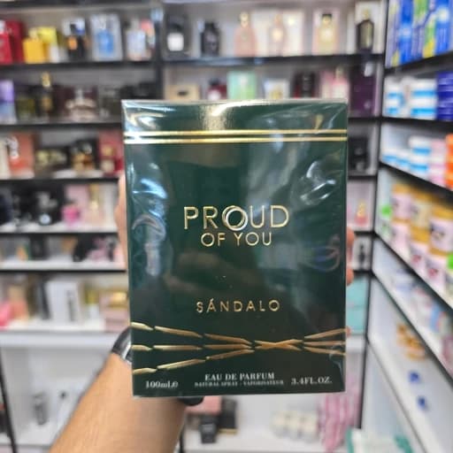 ادکلن پرود آف یو ابسلوت ساندالو Fragrance حجم 100 میل رایحه چوبی صندل — تصویر ۳