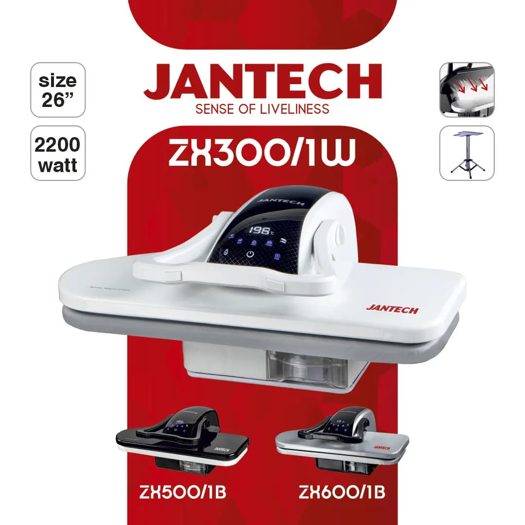 اتو پرس سخنگو ژانومه و جانتک مدل ZX300 — تصویر ۵
