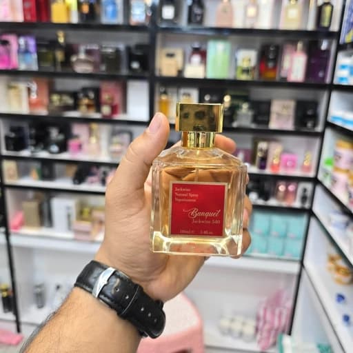 ادکلن باکارات رژ 540 قرمز جانوین (Johnwin) حجم 100 میل — تصویر ۴