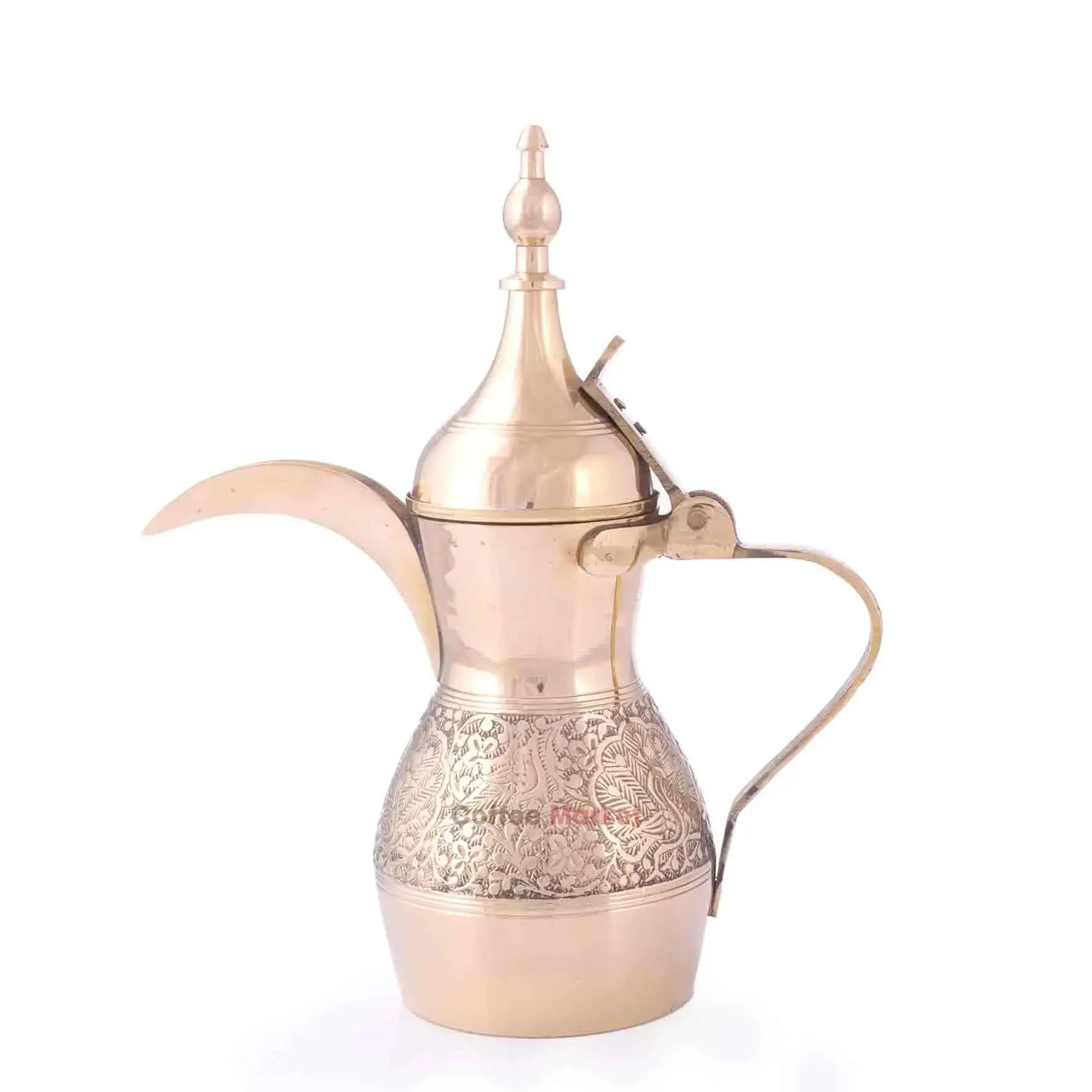 دله قهوه برنجی رسلان (نقش دار)