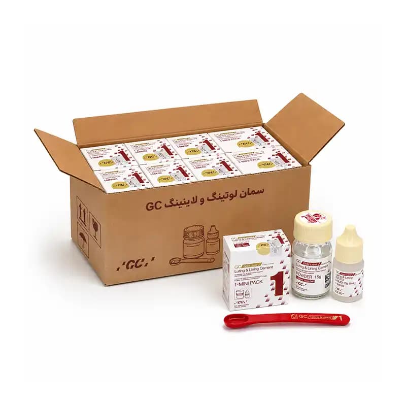 گلاس آینومر لوتینگ جی سی GC پک ۱۰ عددی