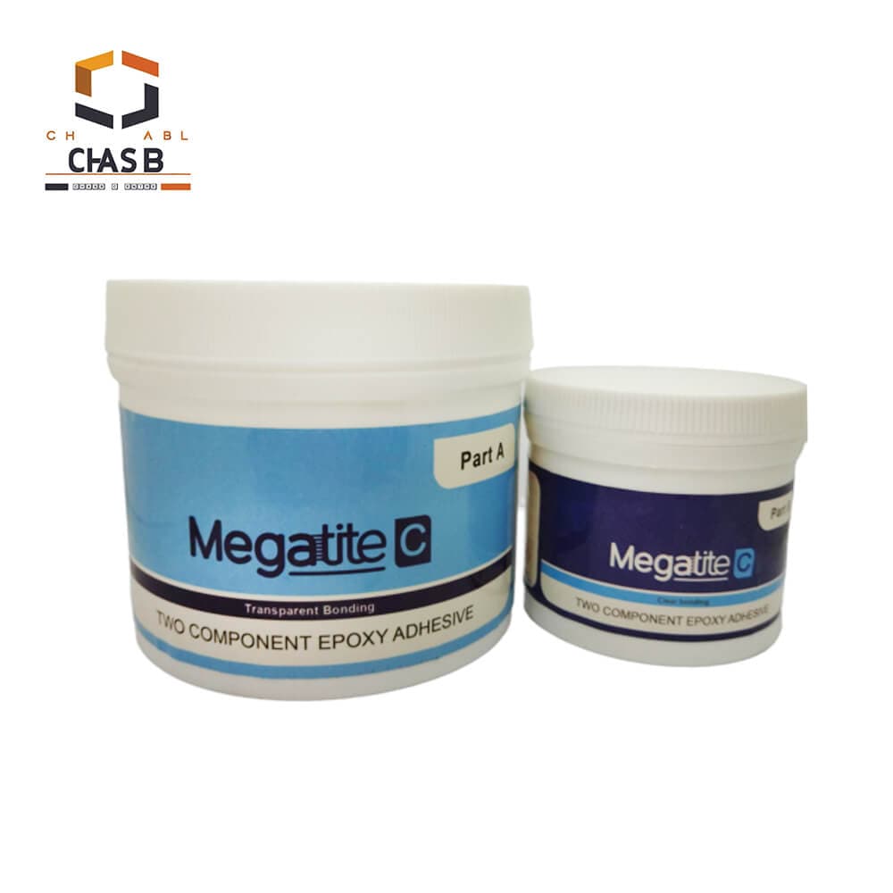 چسب اپوکسی دو جزئی مگاتایت C شفاف – TWO COMPONENT EPOXY ADHESIVE Megatite C 1Kg — تصویر ۵