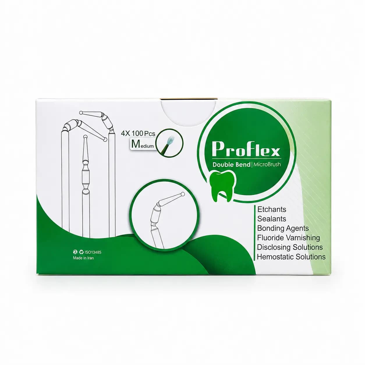 میکروبراش پروفلکس 100عددی Proflex