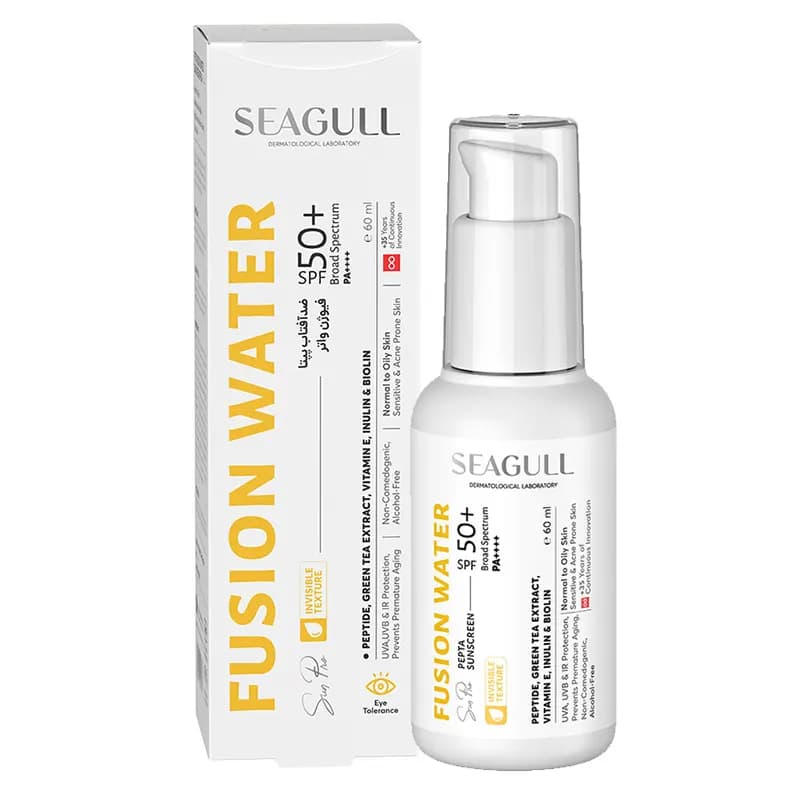 ضد آفتاب پپتا فیوژن واتر SPF50 سی گل — تصویر ۳