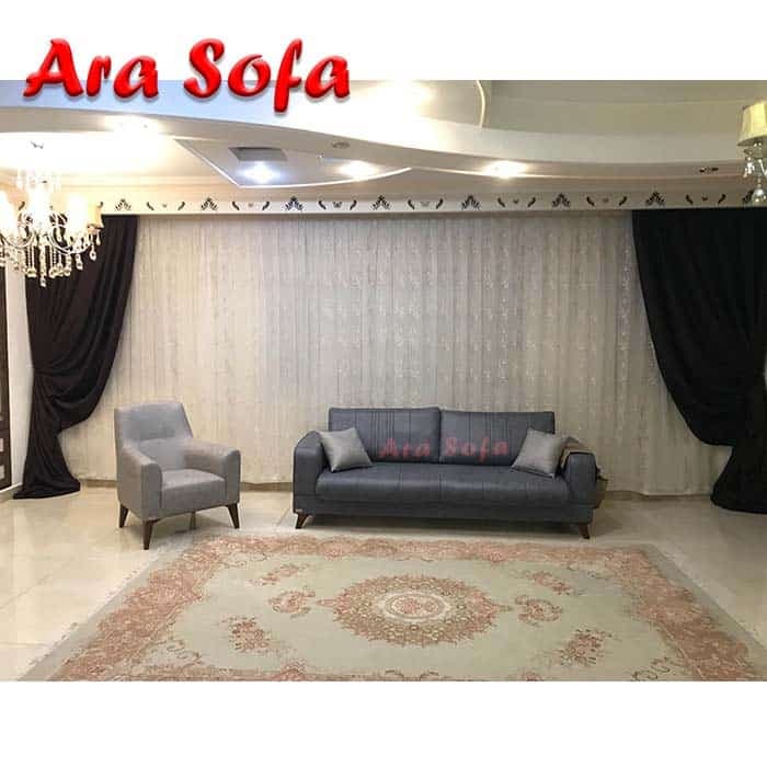 کاناپه تختخواب شو آرا سوفا مدل P16NP — تصویر ۴