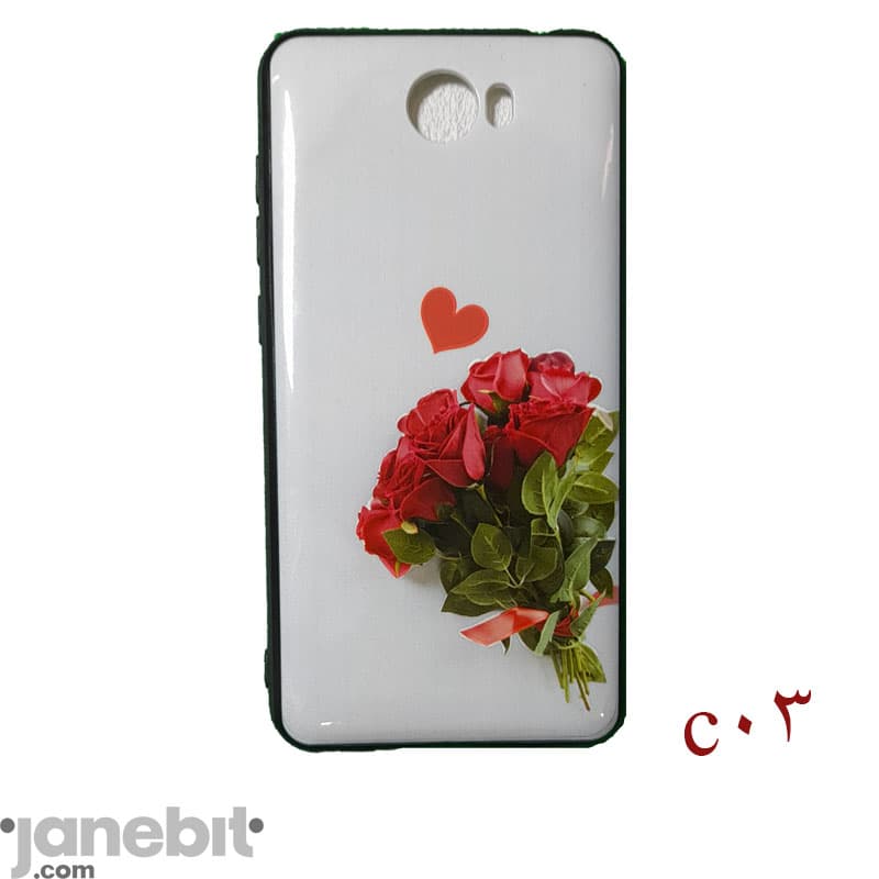 کاور طرح دار دور ژله ای هوآوی Y5-2 کد: C03 — تصویر ۲