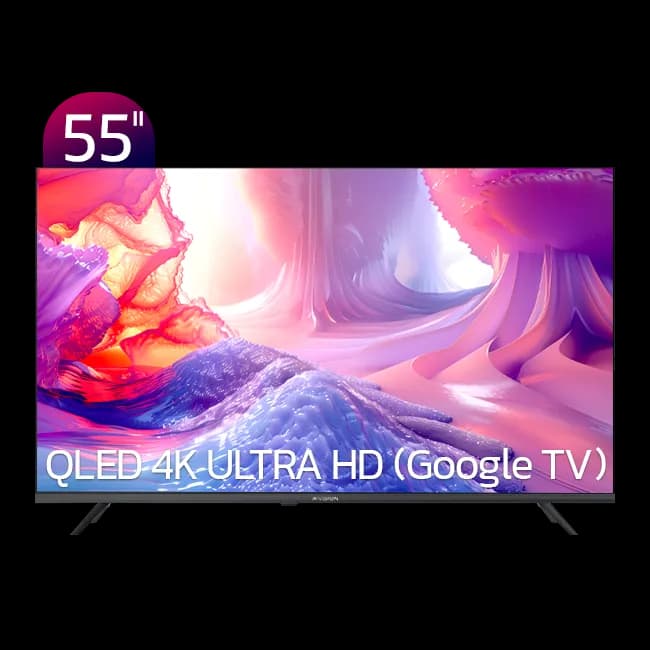 تلویزیون QLED 4K UHD هوشمند ایکس ویژن مدل XYU880B سایز 55 اینچ