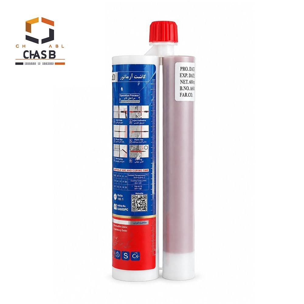 چسب کاشت بولت و میلگرد فرکوفیکس FARCOFIX EPOXY ANCHORING ADHESIVE 390ml – GF500
