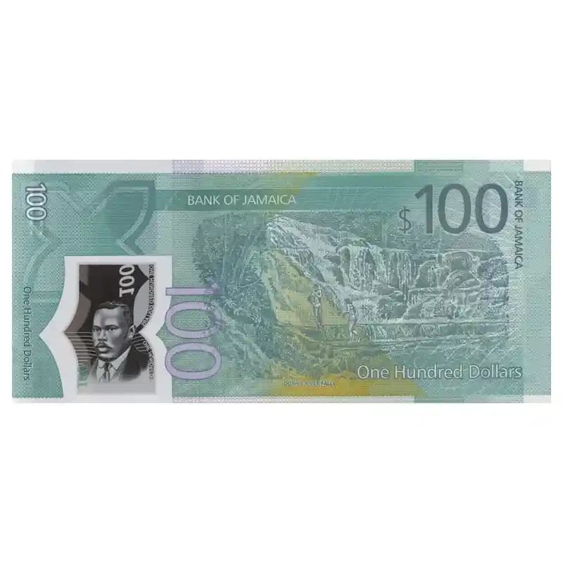 اسکناس 100 دلاری جامائیکا — تصویر ۸