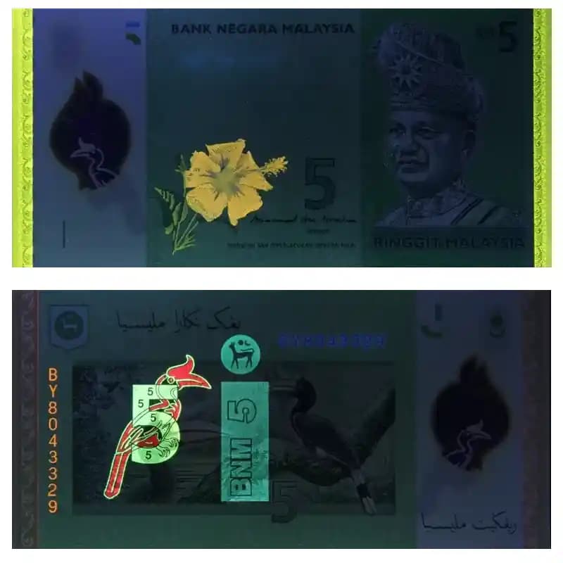 اسکناس 5 رینگیت مالزی — تصویر ۴
