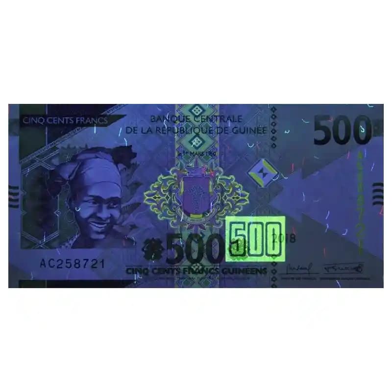 اسکناس 500 فرانک گینه — تصویر ۴