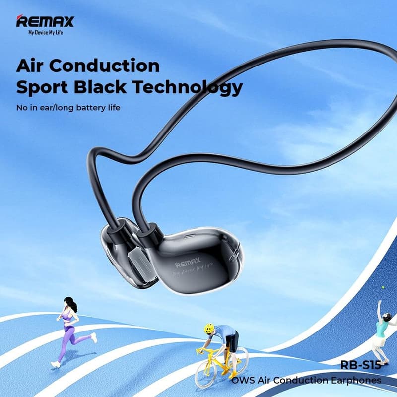هدفون بلوتوثی ریمکس مدل RB-S15 OWS — تصویر ۱۱