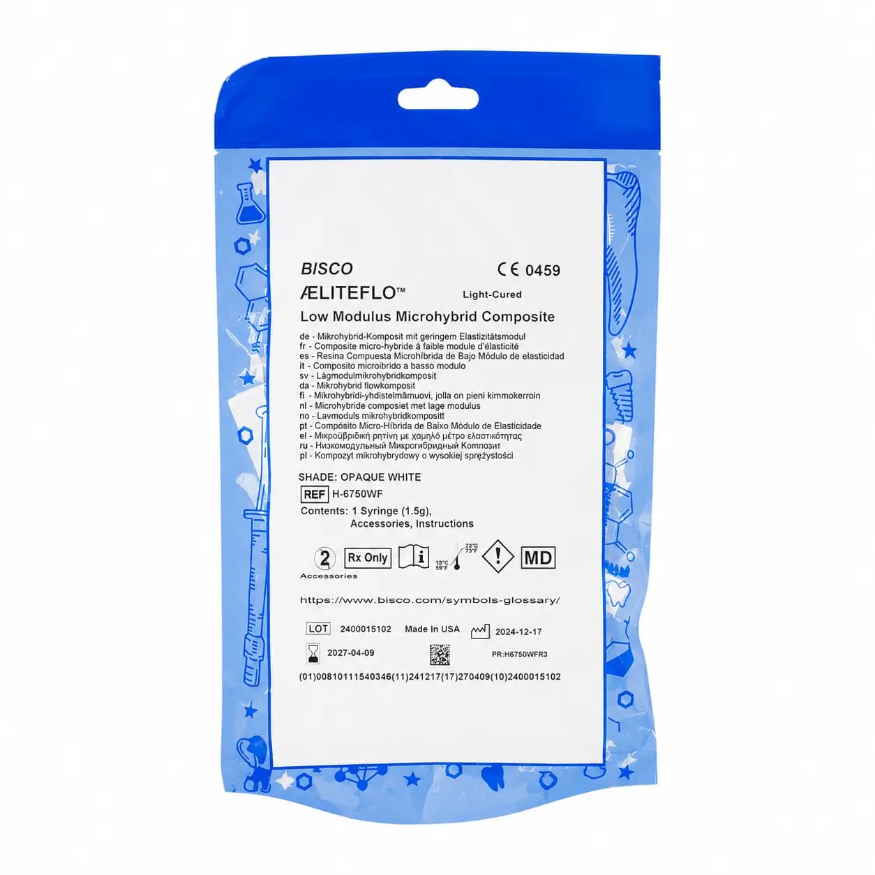 کامپوزیت فلو بیسکو اپک وایت | Bisco – AELITEFLO