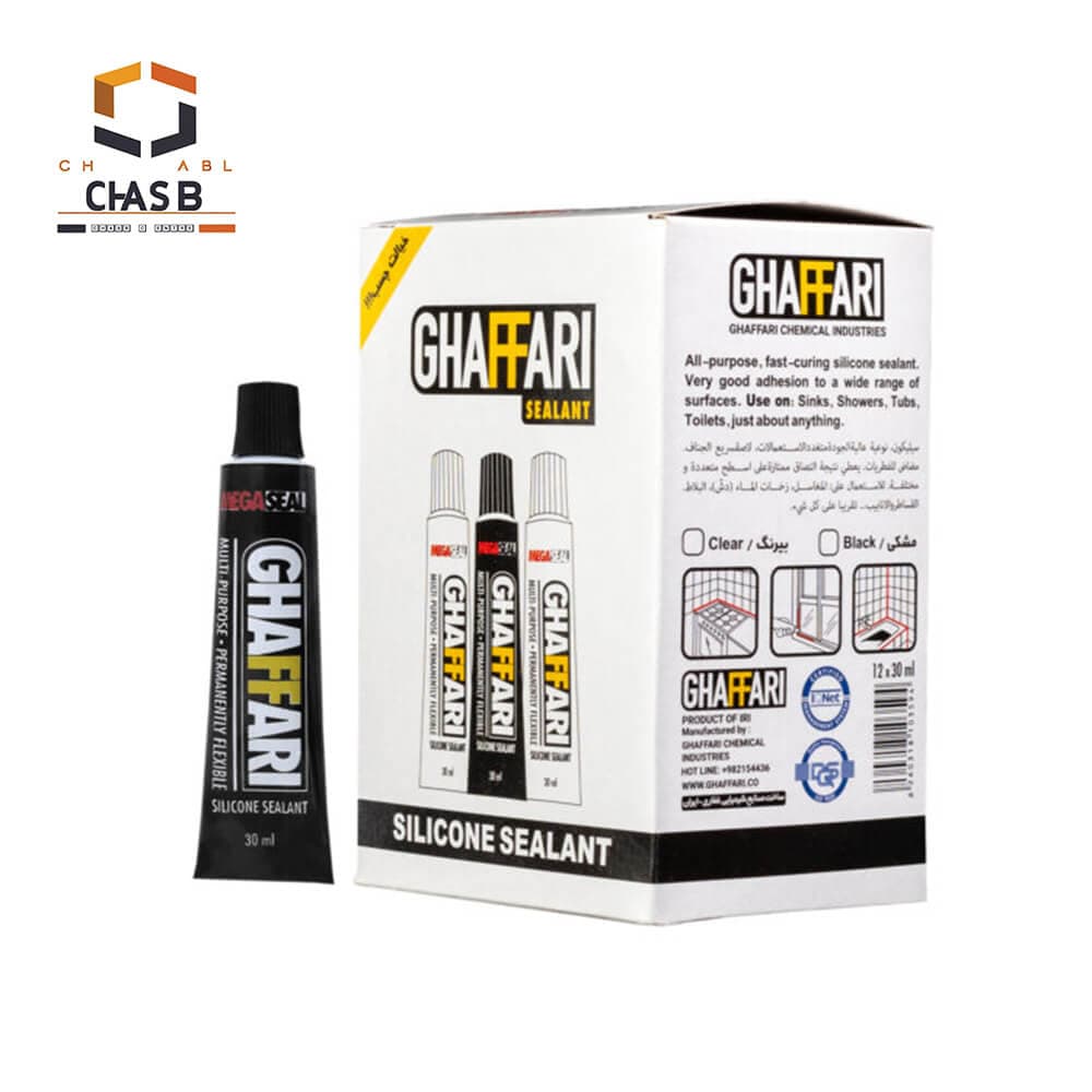چسب سیلیکون غفاری – GHAFFARI MEGA SEAL — تصویر ۲
