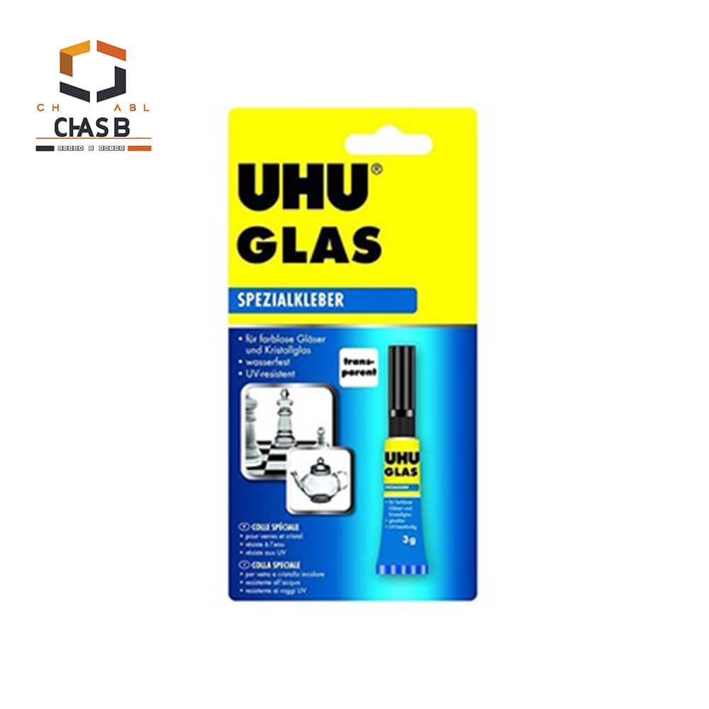 چسب ترمیم کننده شیشه اهو UHU Glas