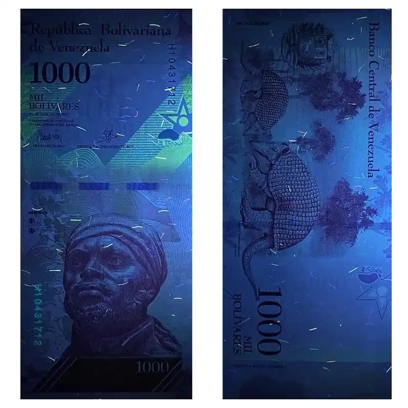 اسکناس 1000 بولیوار ونزوئلا — تصویر ۴
