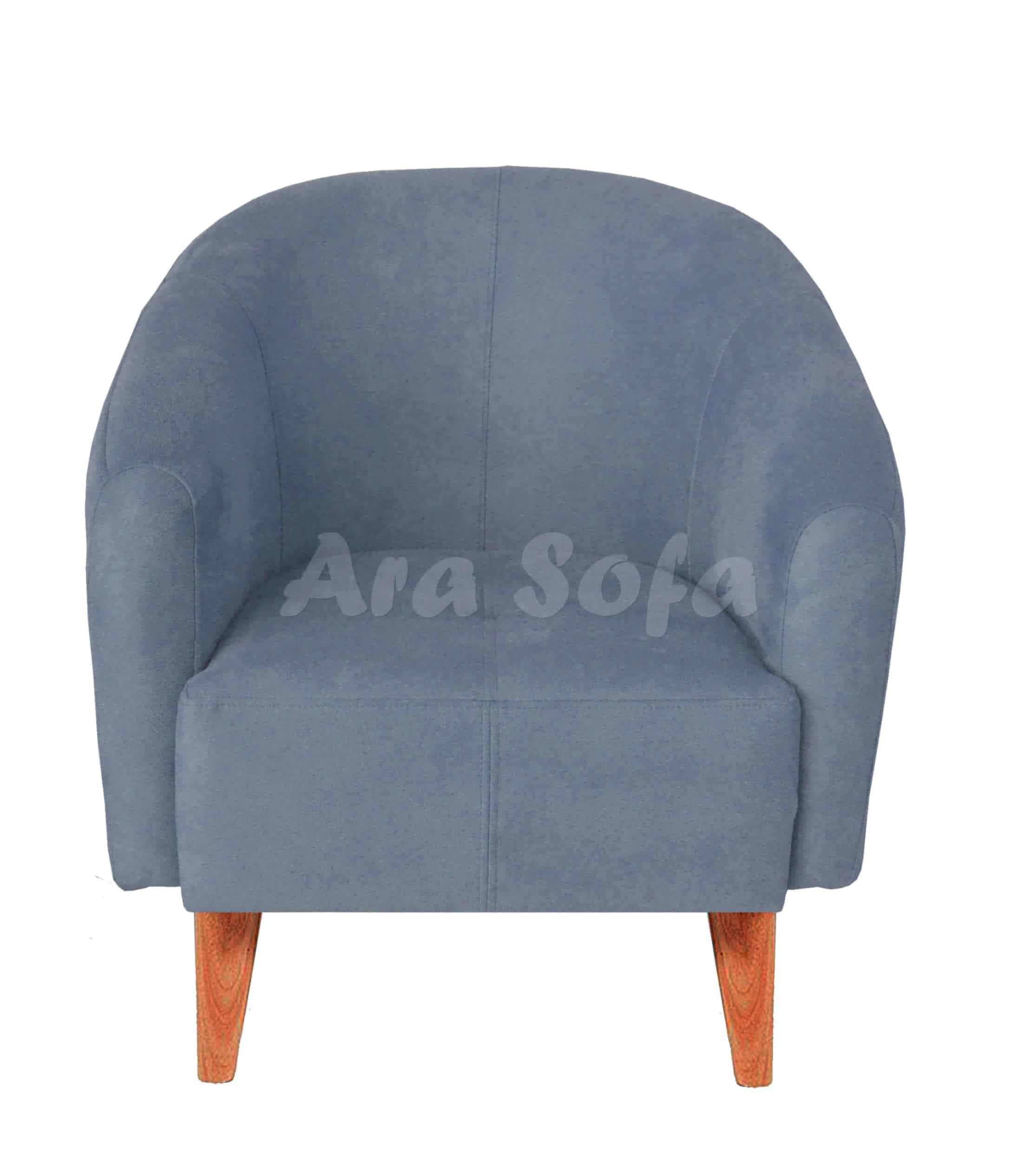 مبل راحتی یک نفره مدل (R01 (W — تصویر ۵