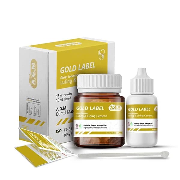 سمان گلاس آینومر لوتینگ گلد AGM