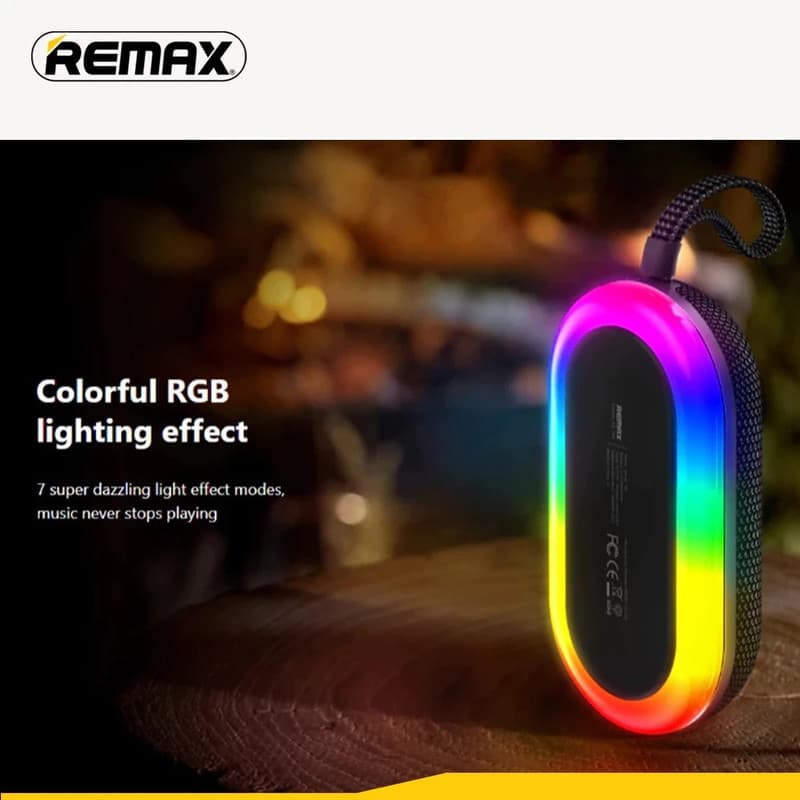 اسپیکر بلوتوثی قابل حمل ریمکس مدل RB-M9 — تصویر ۱۱