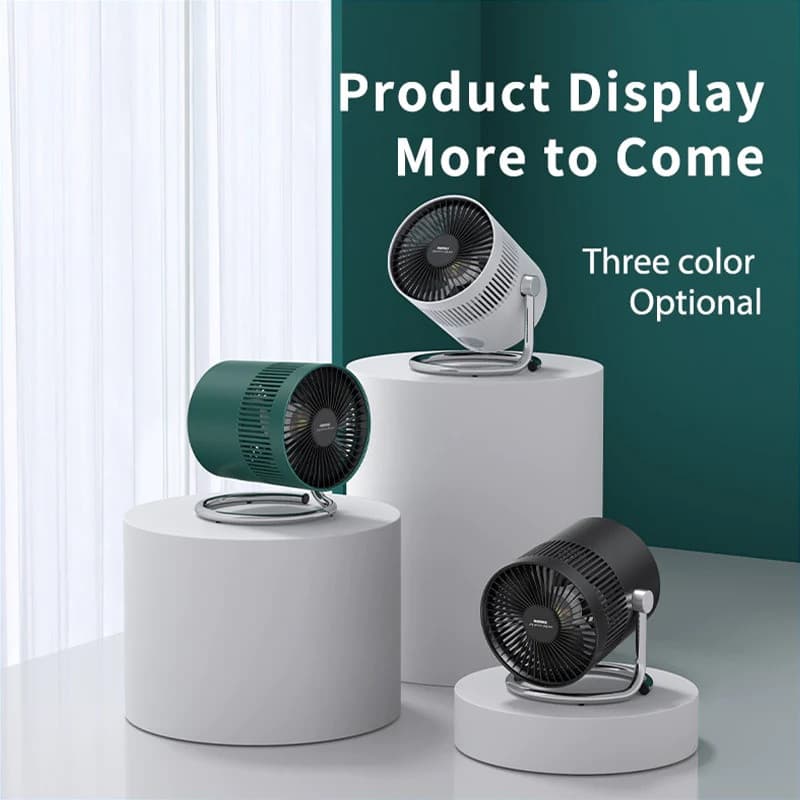 پنکه شارژی رومیزی ریمکس مدل Desktop Fan PrO f5 — تصویر ۳