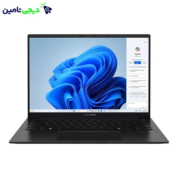 لپ تاپ ایسوس 14 اینچی مدل Zenbook 14 UM3406KA Ryzen AI 7 350 32GB 1TB AMD Radeon 860M-مشخصات اورجینال — تصویر ۶