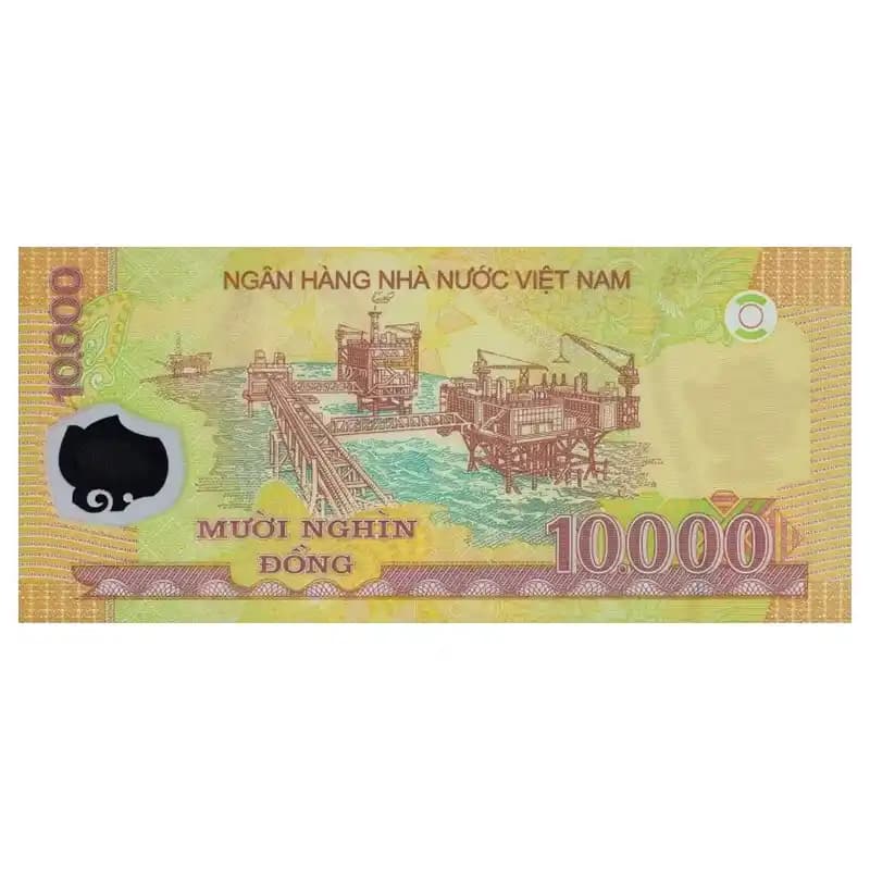اسکناس 10000 دانگ ویتنام — تصویر ۷
