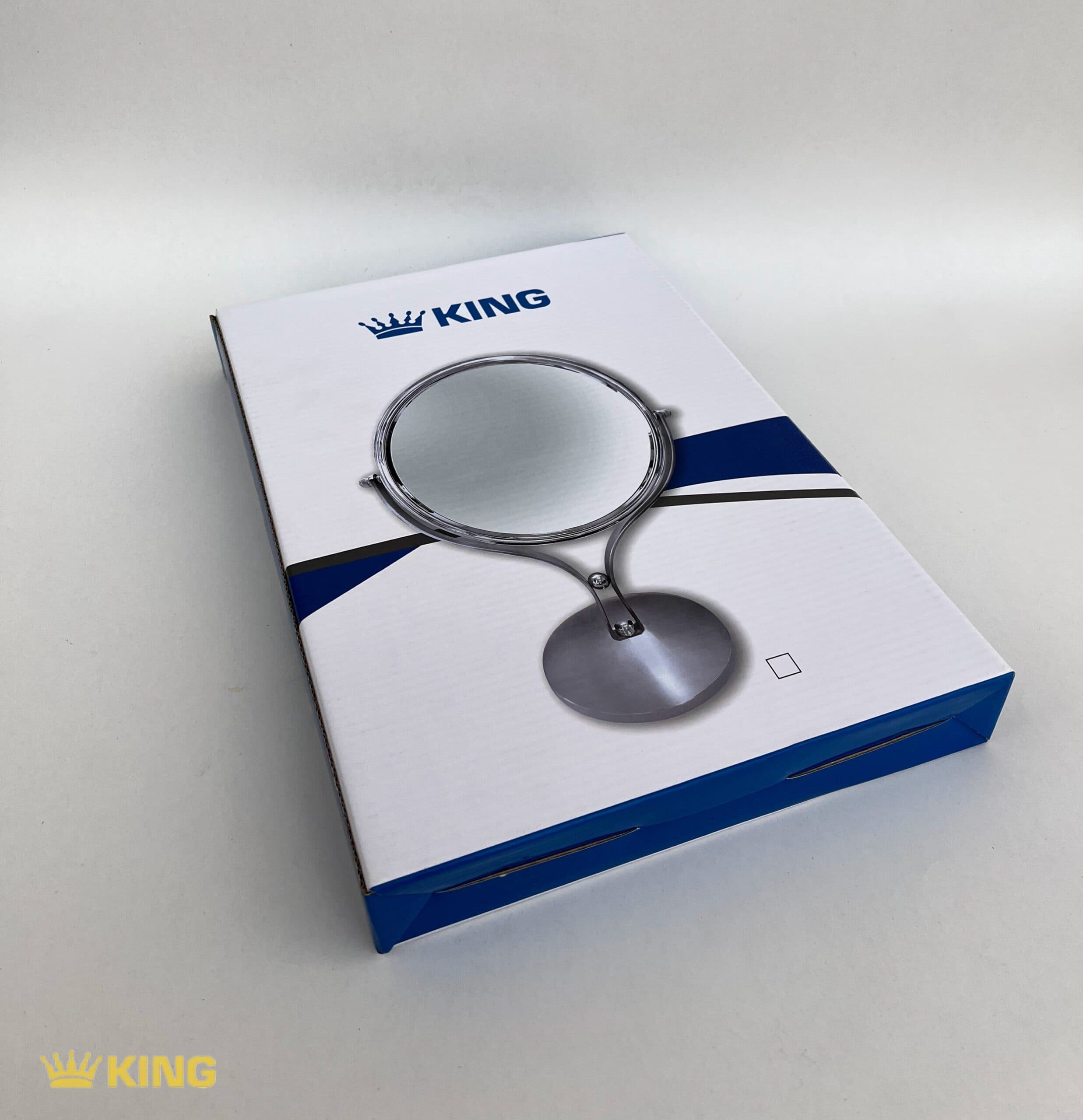 آینه آرایشی KING مدل پایه گوی 7x — تصویر ۵