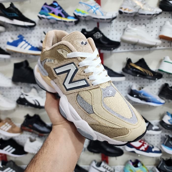 کفش نیوبالانس 9060 رنگ کرمی کیفیت مستر ایران – new balance 9060 — تصویر ۱۱