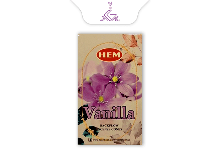 عود آبشاری شرکتی وانیلVANILLA برند هم HEM — تصویر ۲