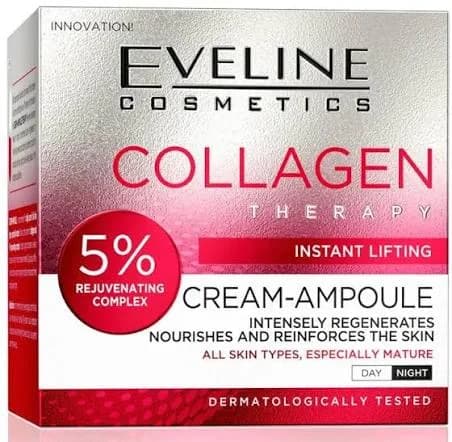 کرم کلاژن تراپی اولاین روز و شب مدل Collagen Therapy حجم 50 میلی‌لیتر — تصویر ۶