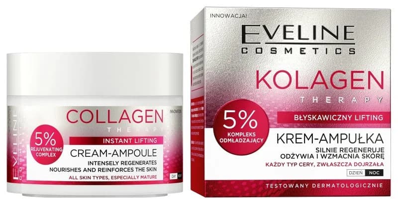 کرم کلاژن تراپی اولاین روز و شب مدل Collagen Therapy حجم 50 میلی‌لیتر — تصویر ۳