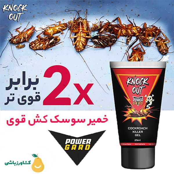 خمیر سوسک کش ناک اوت 2x حجم 25 میلی لیتر — تصویر ۲