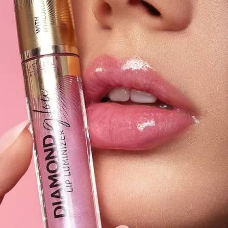برق‌لب الماسی 10 اولاین Diamond Glow Rose Violet حجم 4.5 میلی‌لیتر — تصویر ۲