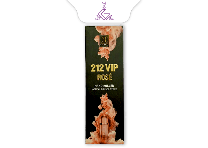 عود شاخه ای دست ساز وی آی پی 212 رز VIP212ROSEبرند راموRAMO — تصویر ۲