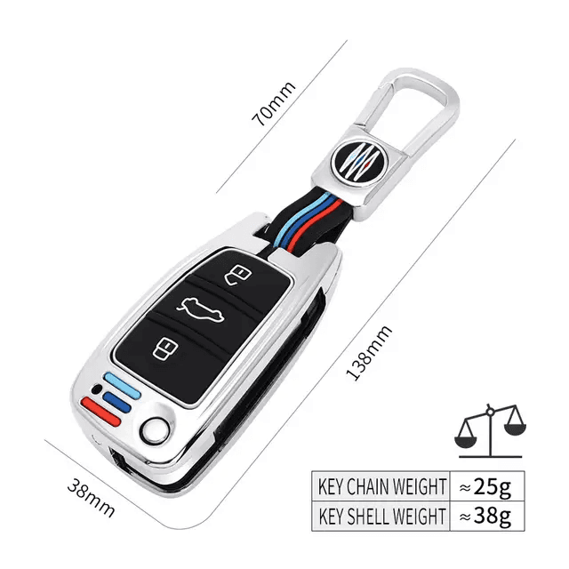 قاب ریموت لاکچری فلزی X22, X22 PRO, X33 سوئیچ دار طرح BMW — تصویر ۶