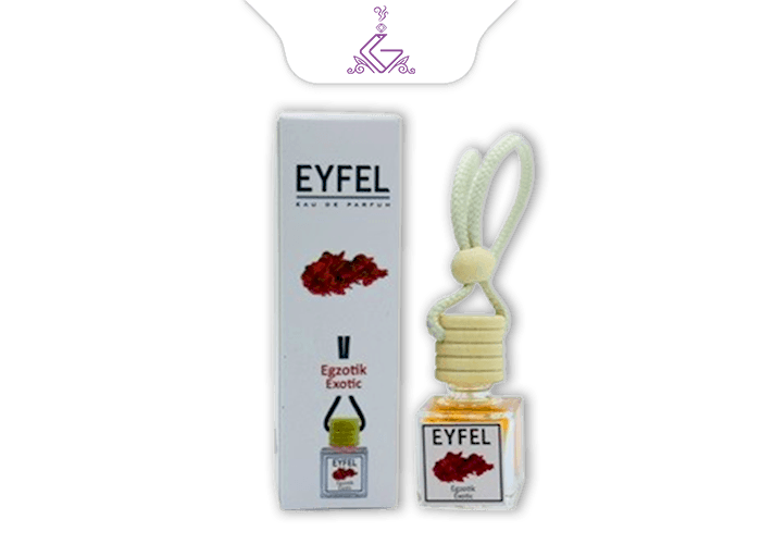 خوشبو کننده ماشینی آویز(شیشه ای) اگزوتیک EXOTIC برند ایفل EYFEL — تصویر ۲