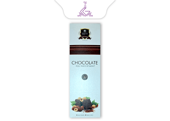 عود شاخه ای دست ساز 50گرمی شکلاتchocolate برند آلاکیک ALAUKIK — تصویر ۲