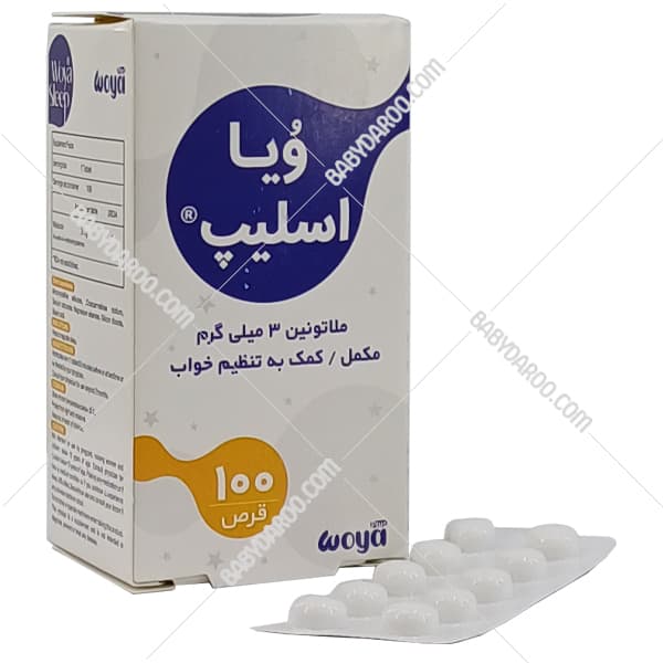 قرص ملاتونین 3 میلی گرم ویا اسلیپ — تصویر ۴